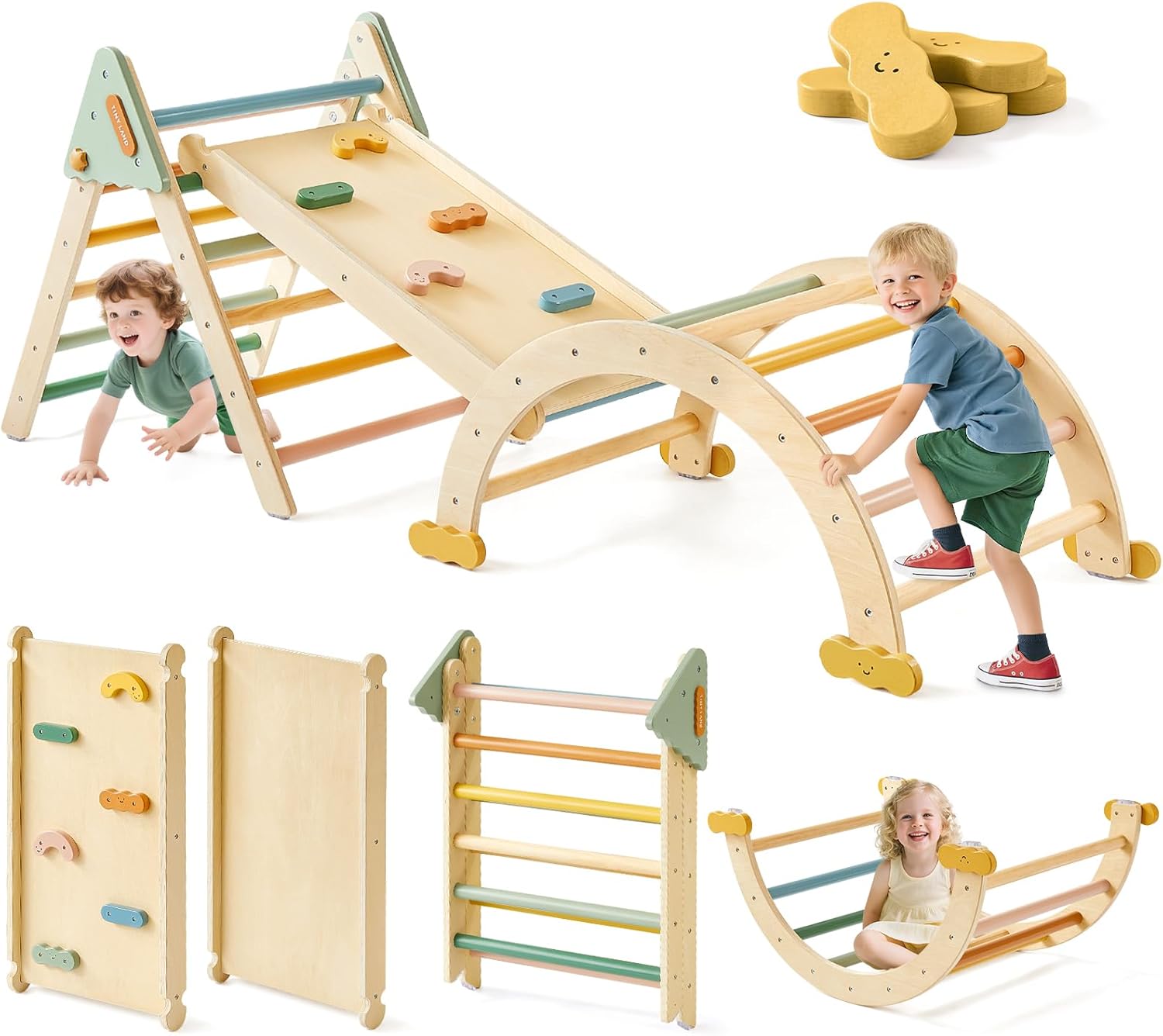 Tiny Land Pikler Triangle Set